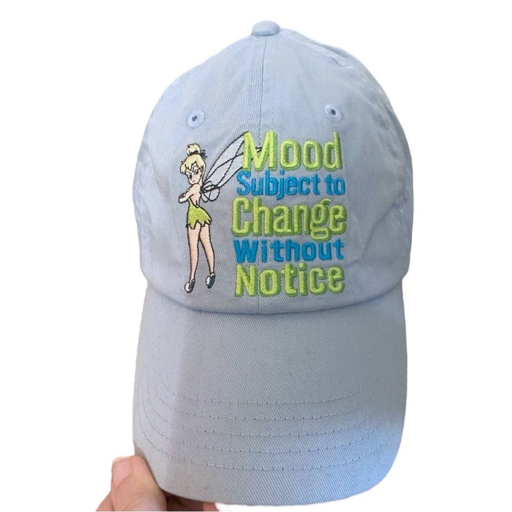🌑SOLD🌑
Tinkerbell Light Blue Cap with Embroidered Design